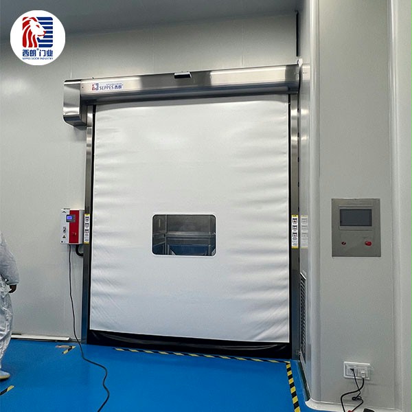 食品医药洁净车间工业门选型要点 保障生产合规