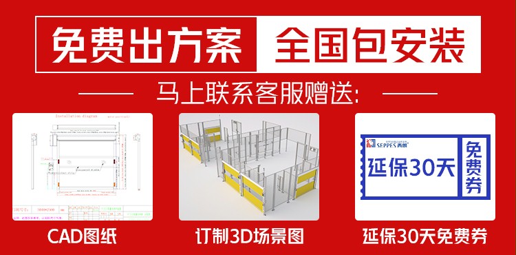 安全防護快速門