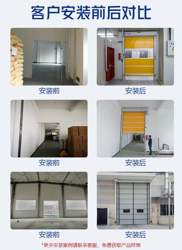 安全防護快速門
