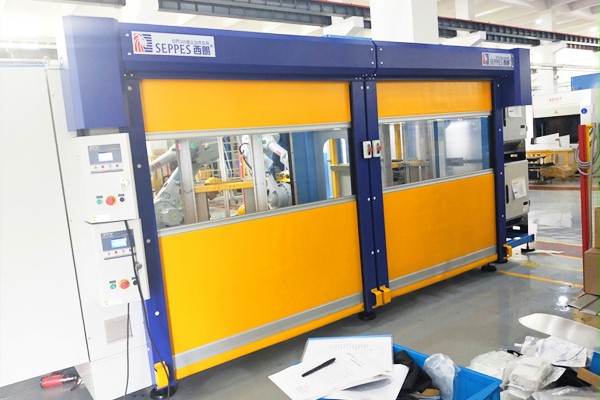 设备联动快速门