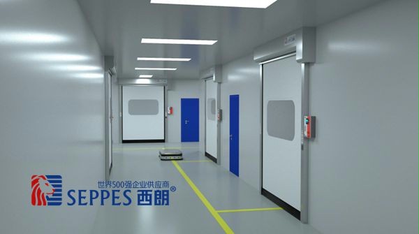 agv联动拉链快速门